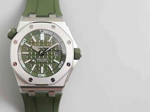 JF厂爱彼AP15710ST军绿色的值得入手吗?复刻手表一比一手表n厂c厂zf厂vs厂clean厂 商品图3