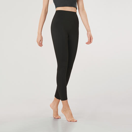 都市丽人舒暖瑜伽运动裤秋裤负5至5度适穿锦纶九分裤中厚款百搭裤打底裤保暖裤LL34A5 商品图9