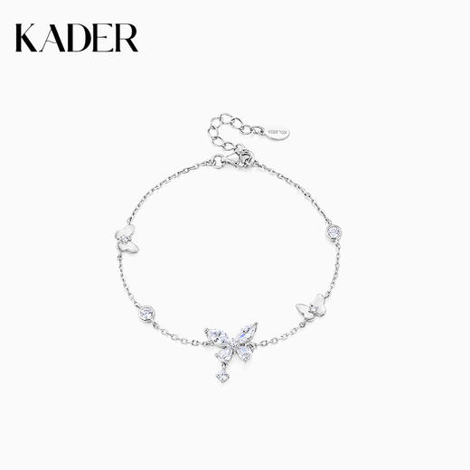 KADER卡蒂罗 蝴蝶手链 女925银轻奢小众精致2023新款爆款七夕礼物送女友 商品图0