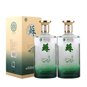 双沟苏酒 银苏 浓香型白酒 42度 500ml*2瓶