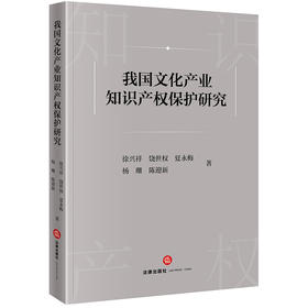 我国文化产业知识产权保护研究 徐兴祥 饶世权 夏永梅 杨珊 陈迎新著 法律出版社