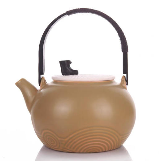 1200不觉枯山水陶壶沉石（小） 商品图0