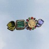 订购5个月到｜Gripoix Paris-Summer in Greece-琉璃 金币 胸针［法国设计师］ 商品缩略图0