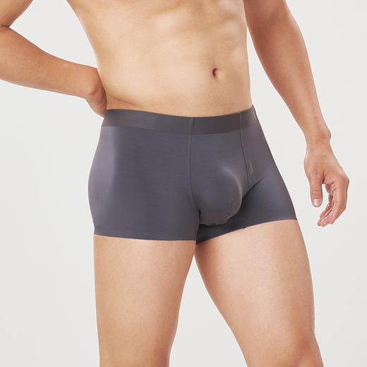 都市丽人都市锋尚铂金舒适60S莫代尔平角男士内裤新年本命年红品FK34B2 商品图2