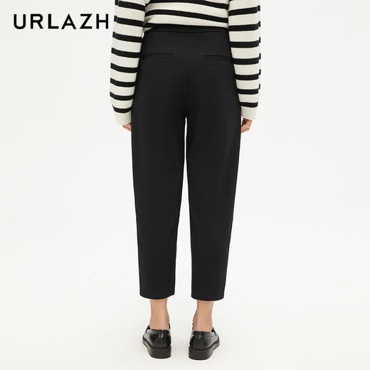 XS1S1有兰 黑色简约宽松休闲裤IM3PA28 商品图1