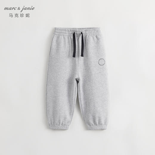 马克珍妮秋装新款 男童全棉宽松束脚运动裤 儿童裤子231662 商品图1