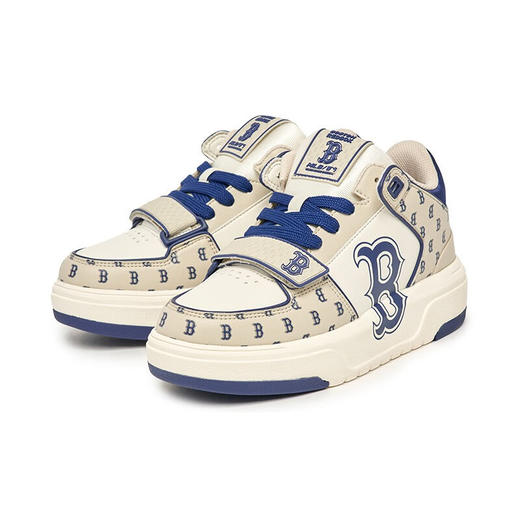 MLB男女情侣休闲板鞋复古老花中帮学长鞋  XAMN 商品图2