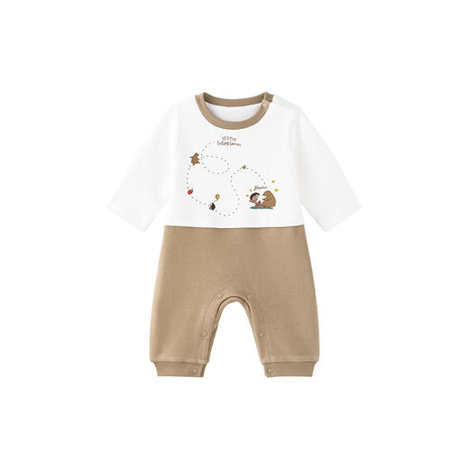 【商场同款】英氏旗舰官方旗舰店男宝哈衣宽松月亮裆秋装 商品图4