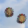 订购6个月到｜Gripoix Paris-Summer in Greece-琉璃 金币 耳环［法国设计师］ 商品缩略图0