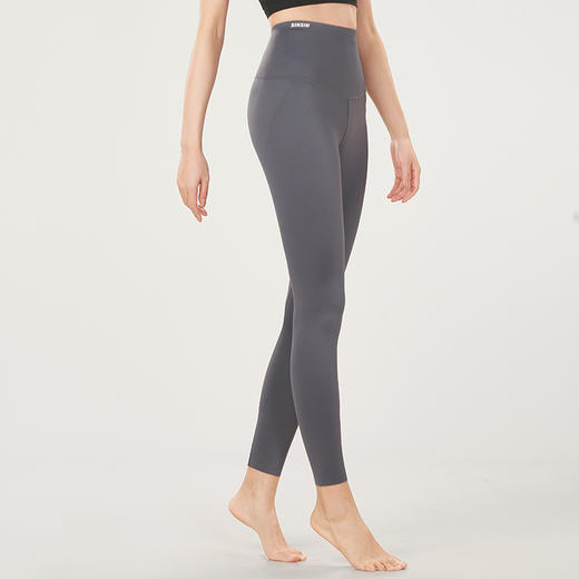 都市丽人轻暖瑜伽运动裤秋裤5至15度适穿适穿锦纶九分裤薄款百搭裤打底裤保暖裤LL34B5 商品图3