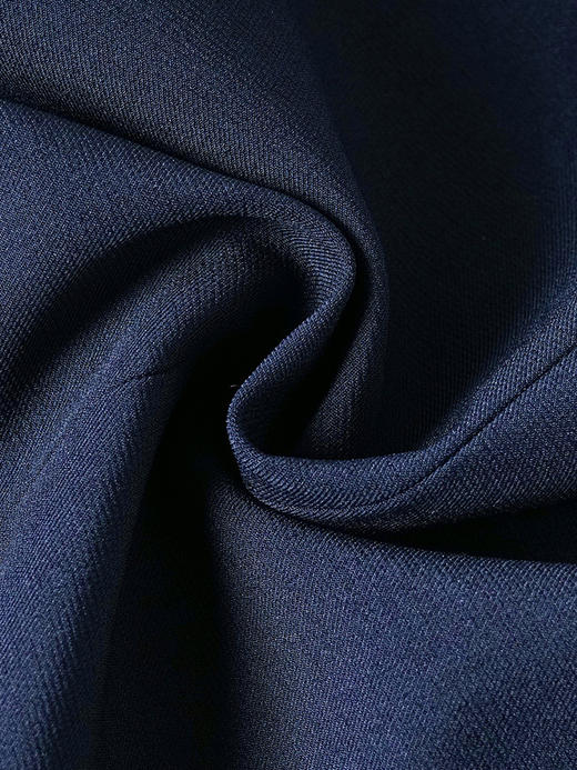 剩M/L/XL/XXL 米思阳2026春季新款通勤OL风纯色西装短截胸针长袖一粒扣外套2715 商品图2