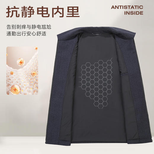 【新款DWD】大依优型大码夹克翻领商务加肥加大休闲胖子宽松外套上衣男装 商品图2