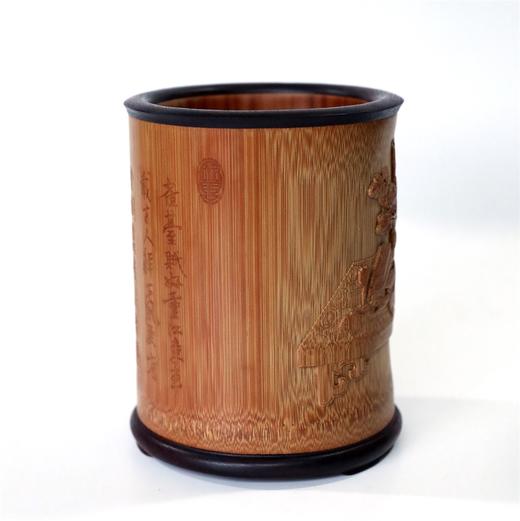 二乔并读°竹笔筒 商品图4