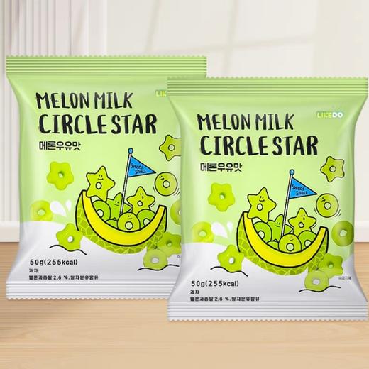 涞可哈密瓜牛奶味星月甜甜圈 商品图0