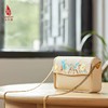 SAINTJOY/上久楷 宋锦斜背包  锦织玉叶 杏色 BWS23B2102 商品缩略图5