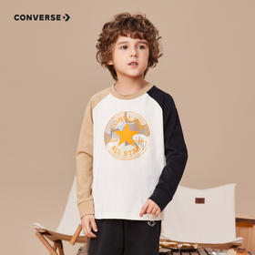 CONVERSE 秋 大童 小童 长袖T恤 CNVN-LS-D133