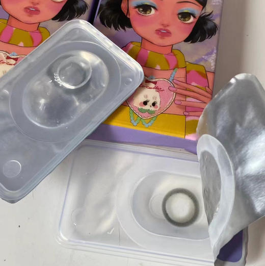 月抛 Benibaby  冷梨子 14.2 自然棕绿 着色13.6【700 800 缺货】 商品图3