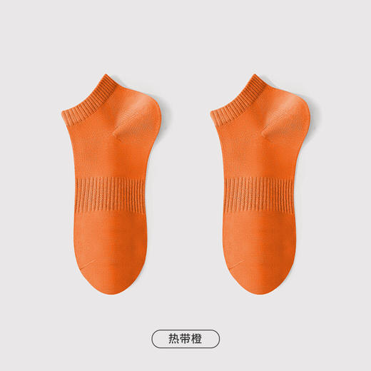 都市丽人都市锋尚简约系列高含棉袜子船袜中厚款男士常规袜FC3DE1 商品图3