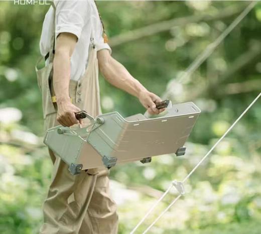 芊陌鸟户外-皓风敞口铝合金收纳箱V04013 商品图1