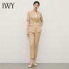 IWY/时尚卡其色西装套装女夏季短袖职业装售楼部酒店前台工作服CP11252 商品缩略图2