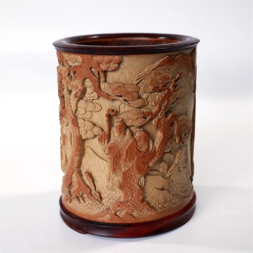 五老图°竹笔筒 商品图1