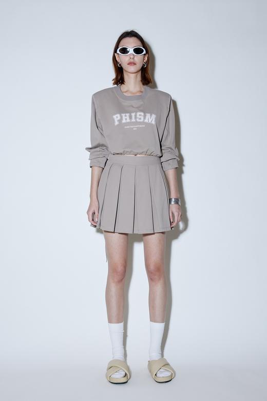 圆领长袖短上衣 商品图0