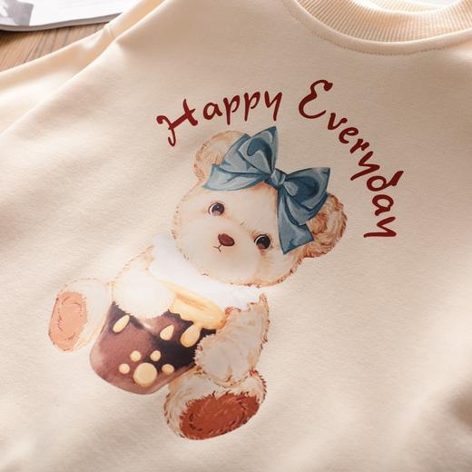 【女童卫衣！宝宝卡通休闲】圆领宽松上衣中小儿童韩版套头装春秋打底衫 商品图3