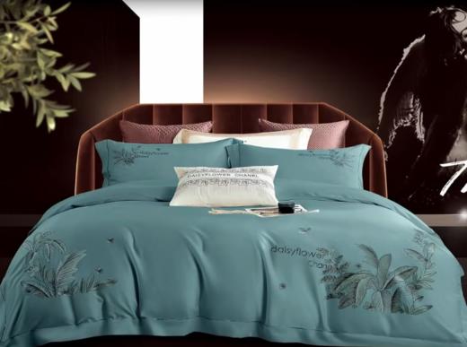 高奢磨毛刺绣四件套2.0*2.3m G117900021 商品图2