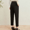 玳莎直筒烟管裤女秋季新款垂感休闲裤显瘦小个子职业西装裤  DC36307 商品缩略图3