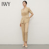 IWY/时尚卡其色西装套装女夏季短袖职业装售楼部酒店前台工作服CP11252 商品缩略图1