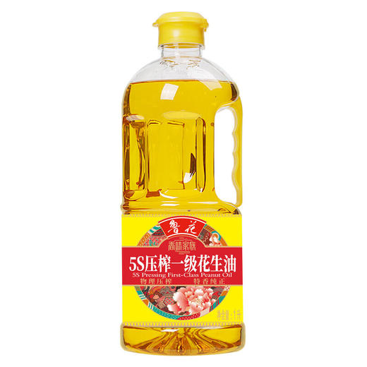 鲁花香味家族5S压榨一级花生油 1瓶装 商品图0