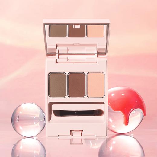 【七夕兑换】WHOMEE三色眉粉盘 3g 商品图2