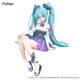 FuRyu VOCALOID 初音未来 鲜花精灵 牵牛花 压泡面 景品手办