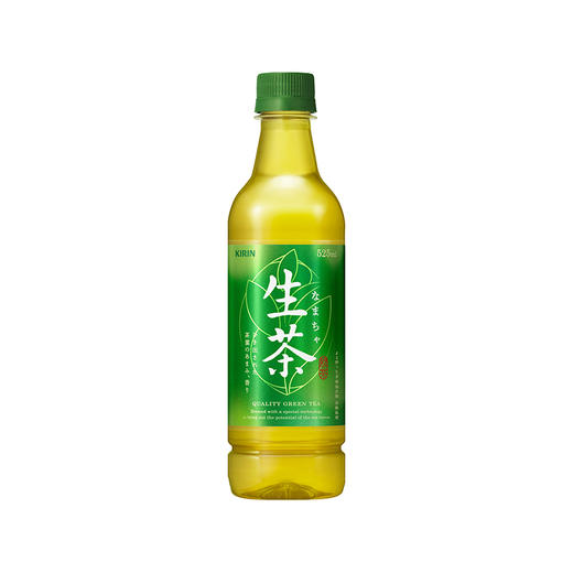 绮丽 香浓绿茶味饮料 525ml 商品图0
