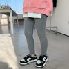 【捡漏价39.9元/2件】新款儿童打底裤，弹力十足，贴身修身，韩版设计时尚洋气。采用纯色坑条元素，让你的女童宝宝穿着时尚有型，小脚设计更体现女童的可爱与灵动。春季必备款式！-li-SH 商品缩略图1