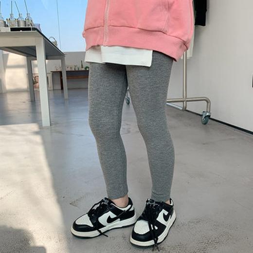 【捡漏价39.9元/2件】新款儿童打底裤，弹力十足，贴身修身，韩版设计时尚洋气。采用纯色坑条元素，让你的女童宝宝穿着时尚有型，小脚设计更体现女童的可爱与灵动。春季必备款式！-li-SH 商品图1