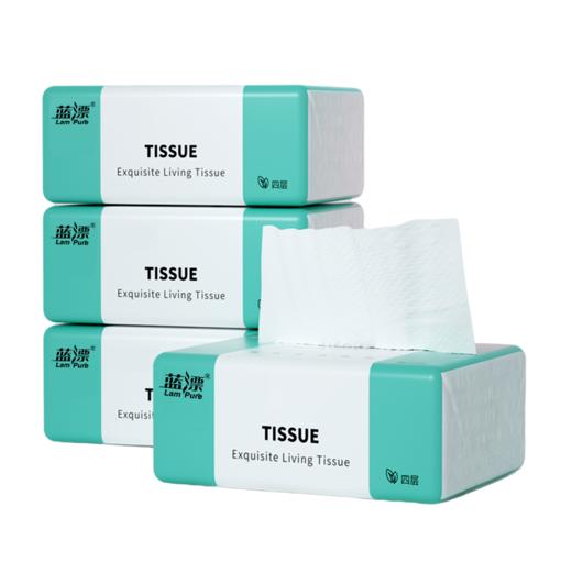 【自营】【自营】蓝漂 竹浆白色10包/20包抽纸 商品图1