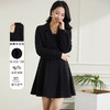 【优雅时尚】罗蒙连衣裙西装连衣裙可外穿简约长袖连衣裙女 商品缩略图1