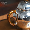 【限量珍藏】臻宝堂9999纯银泡茶壶纯手工规矩锤纹茶壶中式茶具轮珠小壶高端养生银壶 具轮珠(小规矩锤纹) 商品缩略图2