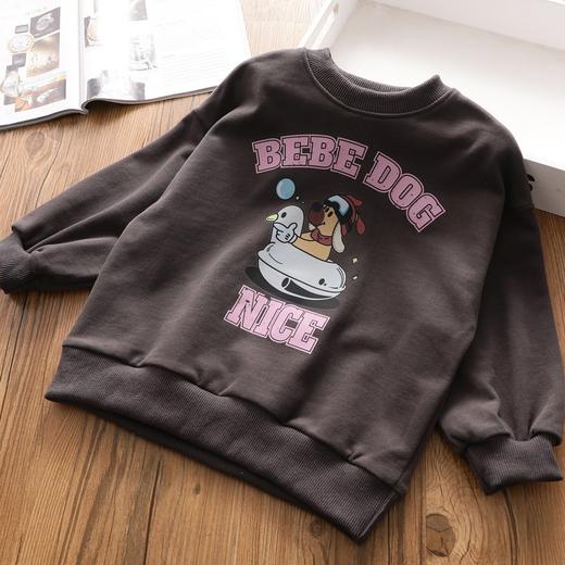 【女童卫衣！宝宝卡通休闲】圆领宽松上衣中小儿童韩版套头装春秋打底衫 商品图10