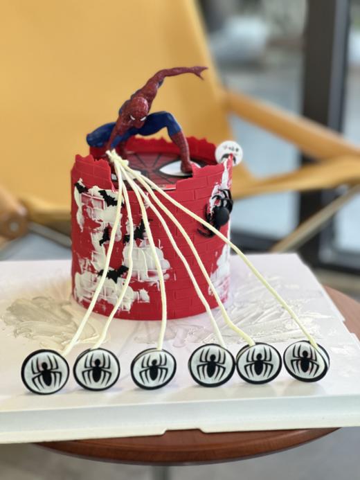 蜘蛛侠 · 半翻糖蛋糕 商品图3