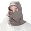 冬季保暖帽护颈男女电动车头盔头套帽一体防风帽男女护耳保暖面罩 商品缩略图9