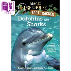 【中商原版】Magic Tree House Fact Tracker 9 Dolphins and Sharks 神奇树屋小百科9 英文原版进口图书 神奇树屋 小初文学