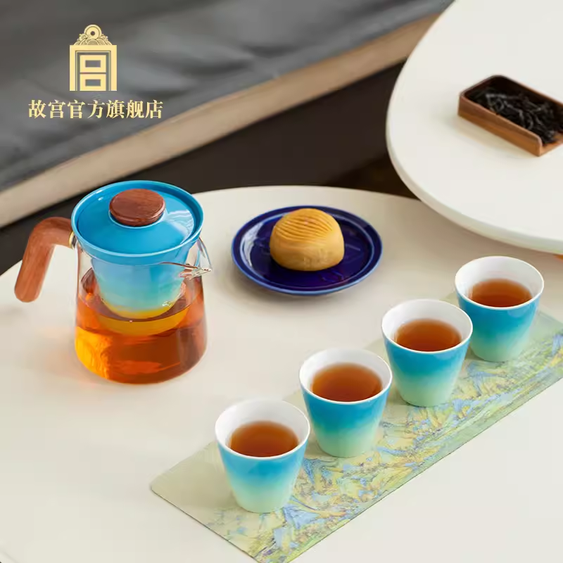 千里江山·泡茶杯套装