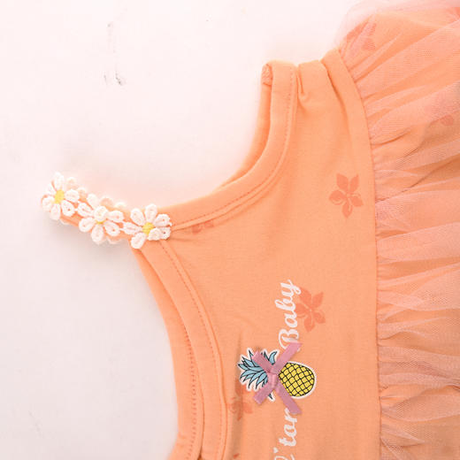 棉果果夏季 女童 吊带上衣T恤M222172218272 商品图5