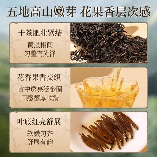 正山堂 金粟粒 红茶茶叶花果香骏眉工艺五大产区罐装50g 商品图1