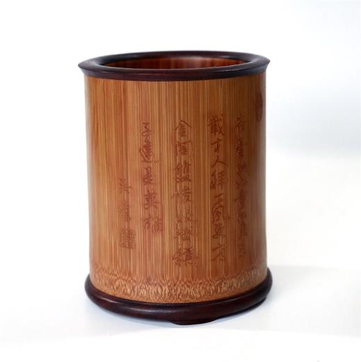 二乔并读°竹笔筒 商品图3