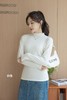 【特价】女士莫代尔棉德绒磨毛螺纹印花净色打底衣秋衣高弹舒适单上衣单件打底衫2209/2210/2235/2236/2364 商品缩略图0