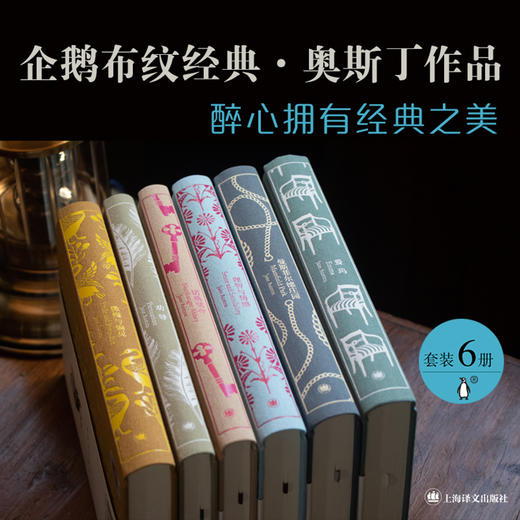 奥斯丁作品（全6册）实体套（企鹅布纹经典）【不支持储值与微信合并支付】 商品图1