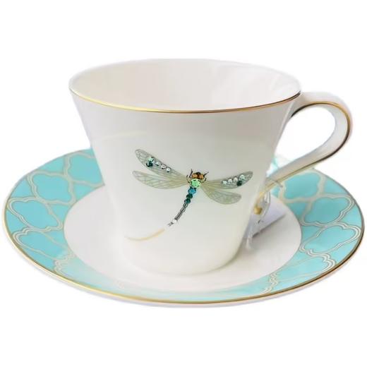 韩国进口HANKOOK绿色蜻蜓咖啡杯套件4件 商品图1